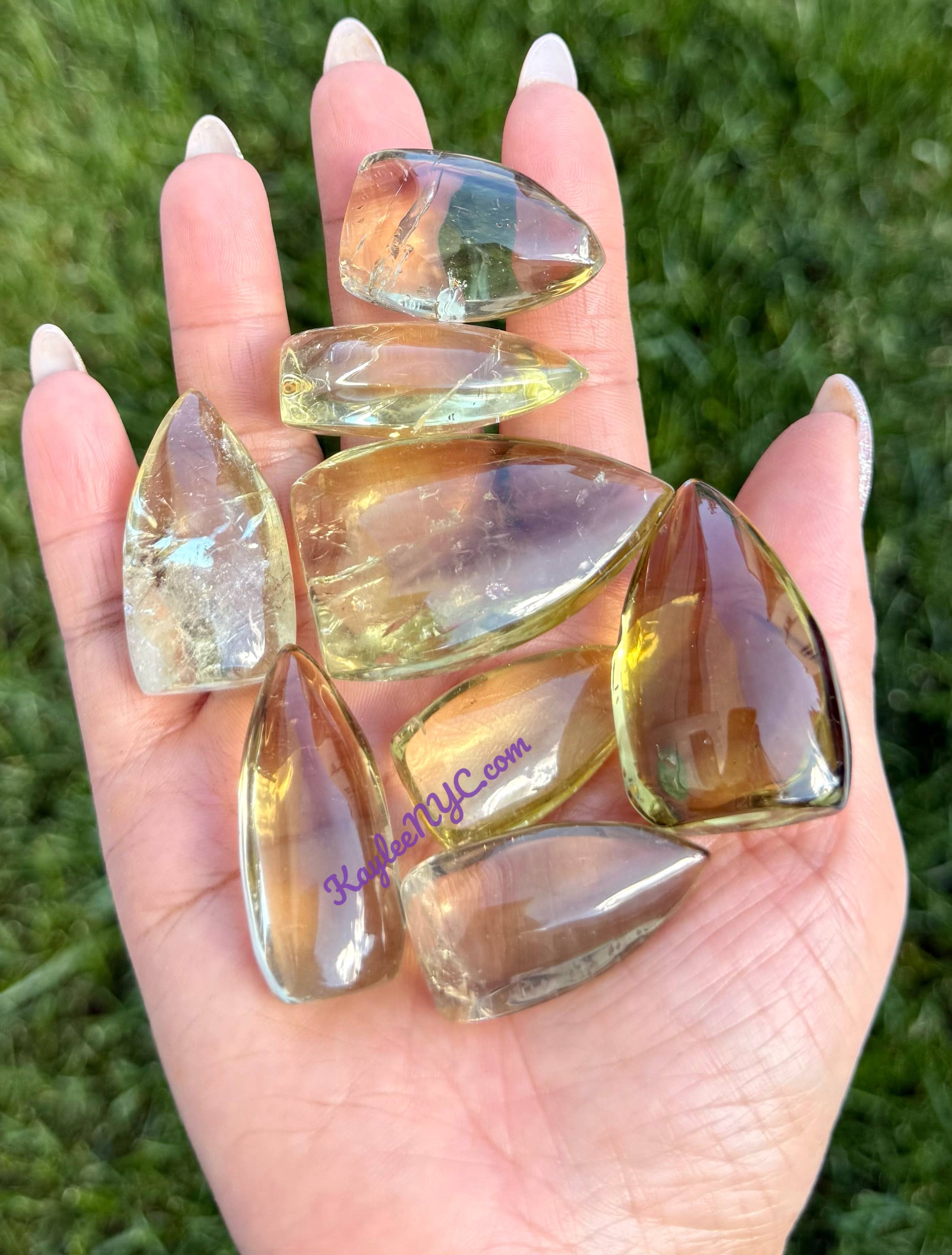 KayleeNYC - Wholesale Spiritual Stone/Crystal - 1 lb Citrine Freeform Crystals Healing Energy7