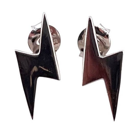 Pendientes Lightning Bolt Post de plata de ley y otras tendencias de Resultados para cerrojos al por mayor. Devoluciones gratuitas y condiciones de pago a 60 días en Faire en Faire.