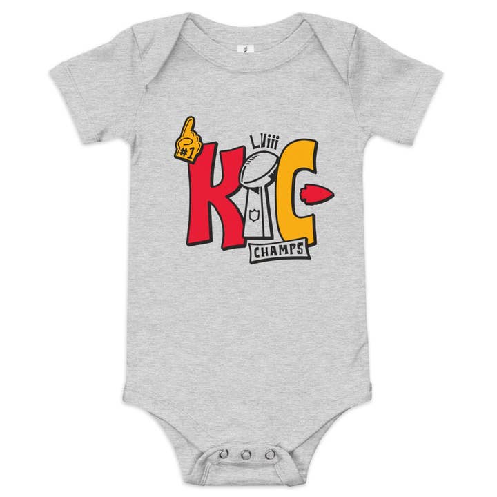 BB KC Baby korte mouwen, één stuk voor wholesale door SUNFLOWER DREAMS BOUTIQUE