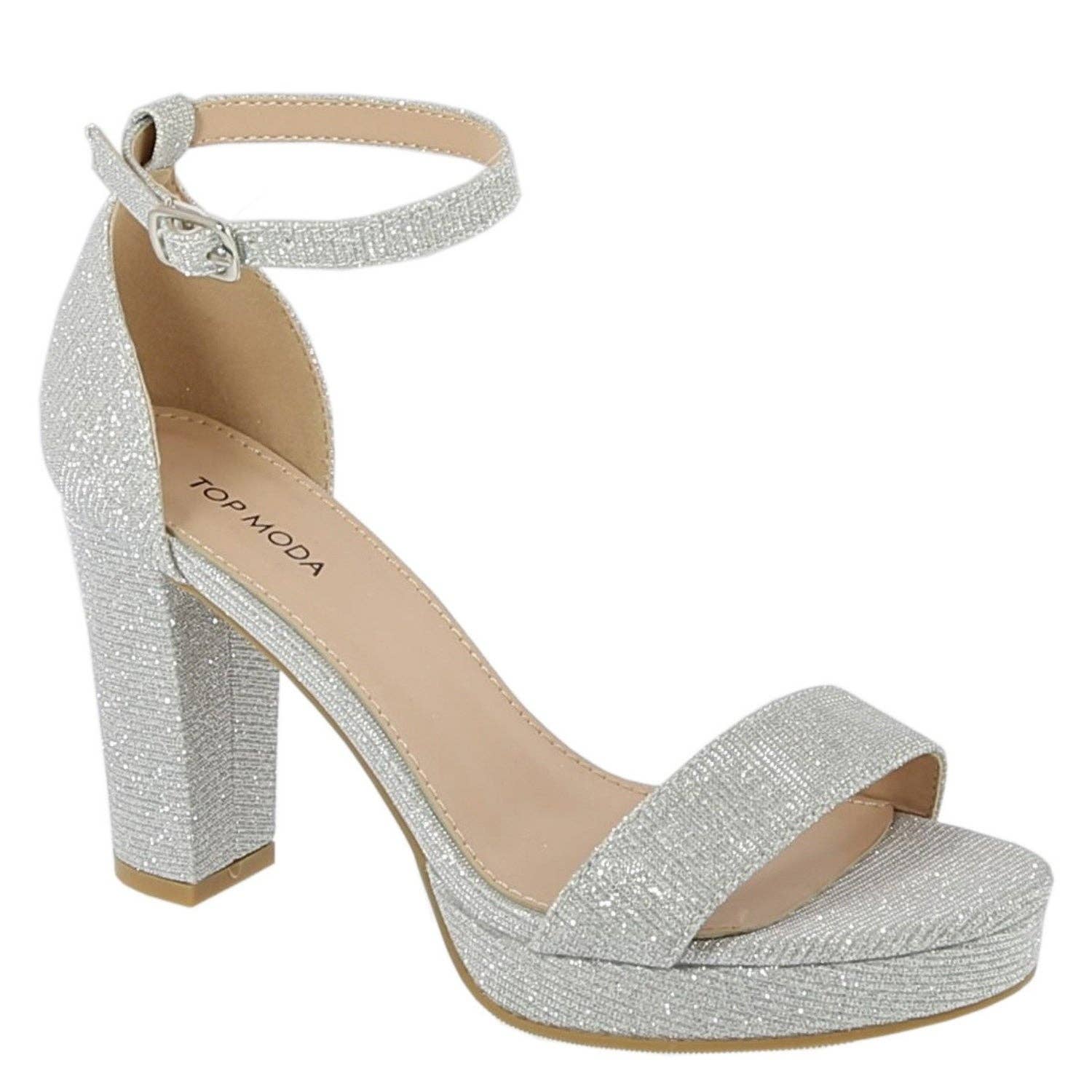 Mars Sky Shoes Wholesale - Wholesale Platform Heels - Women's - Top Moda ASIA-1 Women Chunky Heel Platform Ankle Strap Sandals-18 Pairs Pack-16.05/Pair3