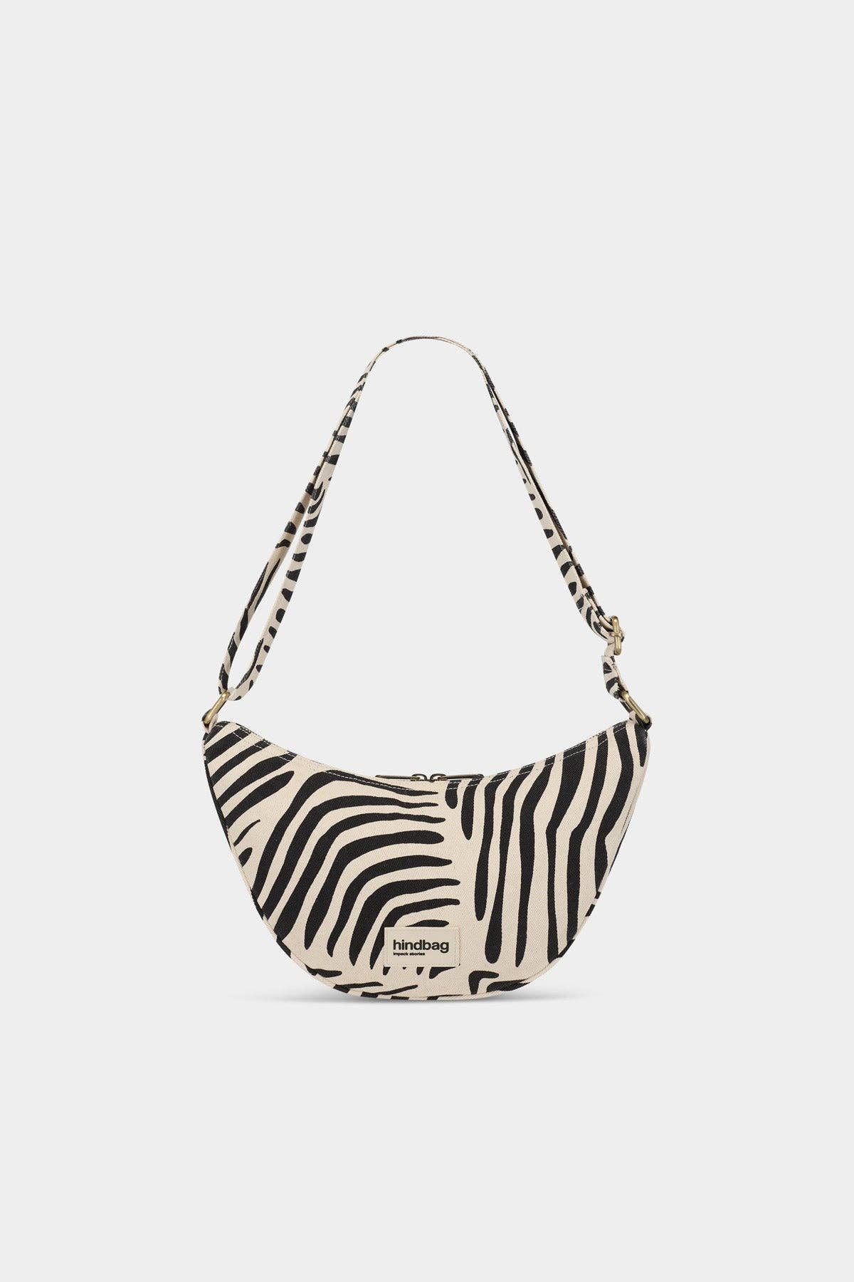 Hindbag - Wholesale Belt Bag - Women's - Andrea Fanny Pack in Cream Zebra4