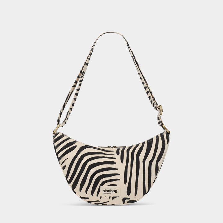Hindbag - Wholesale Belt Bag - Women's - Andrea Fanny Pack in Cream Zebra4