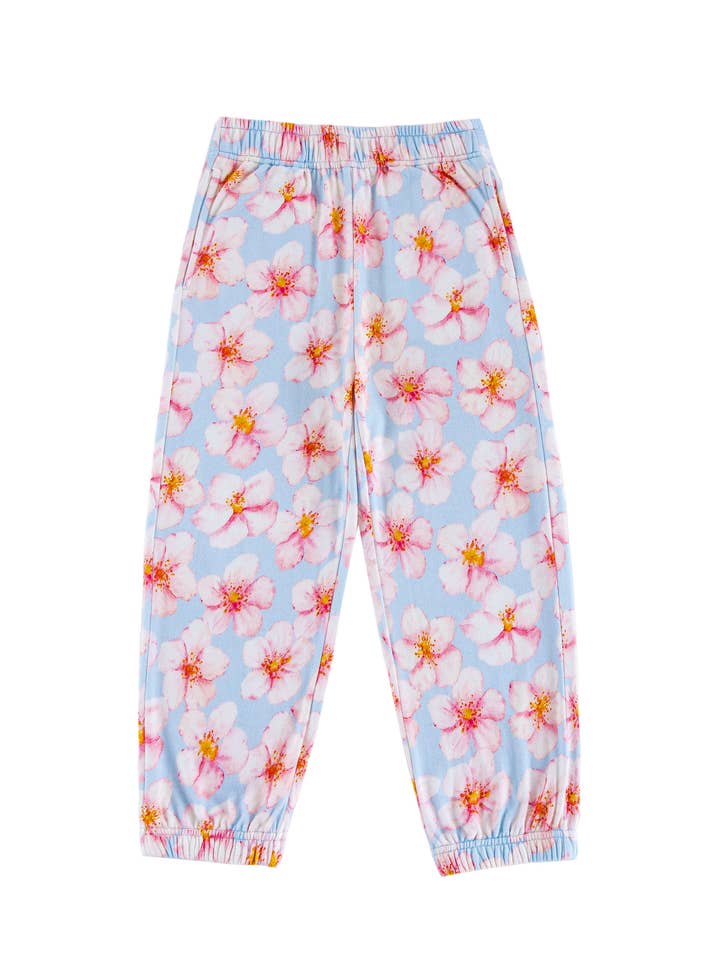 Soft Fleece Jogger, Hibiscus for wholesale by calonie
