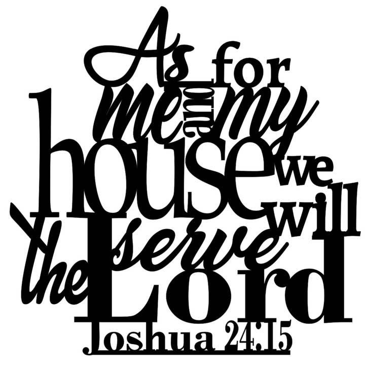 Alpha Signs & Designs - Vente Pancarte - Art mural des Écritures, Art mural de verset de la Bible, Art mural en métal1