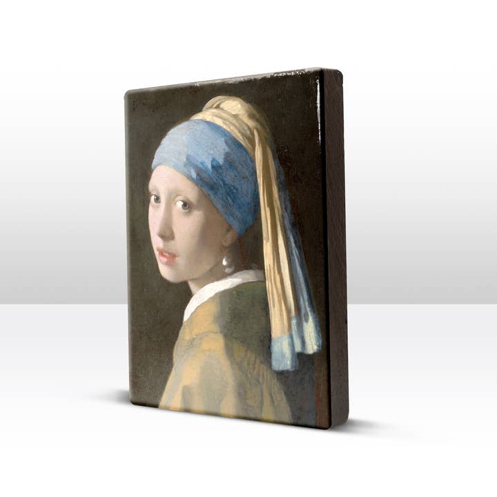 Laqueprint – wholesale Art print – Lacquer print, Girl with a Pearl Earring - Johannes Vermeer