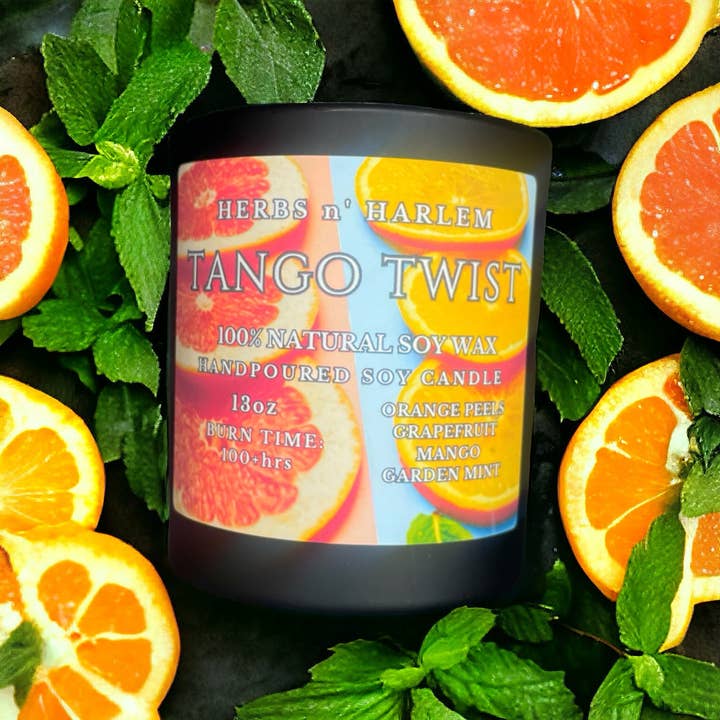Herbs n’ Harlem - Wholesale Jar/Filled Candle - Tango Twist