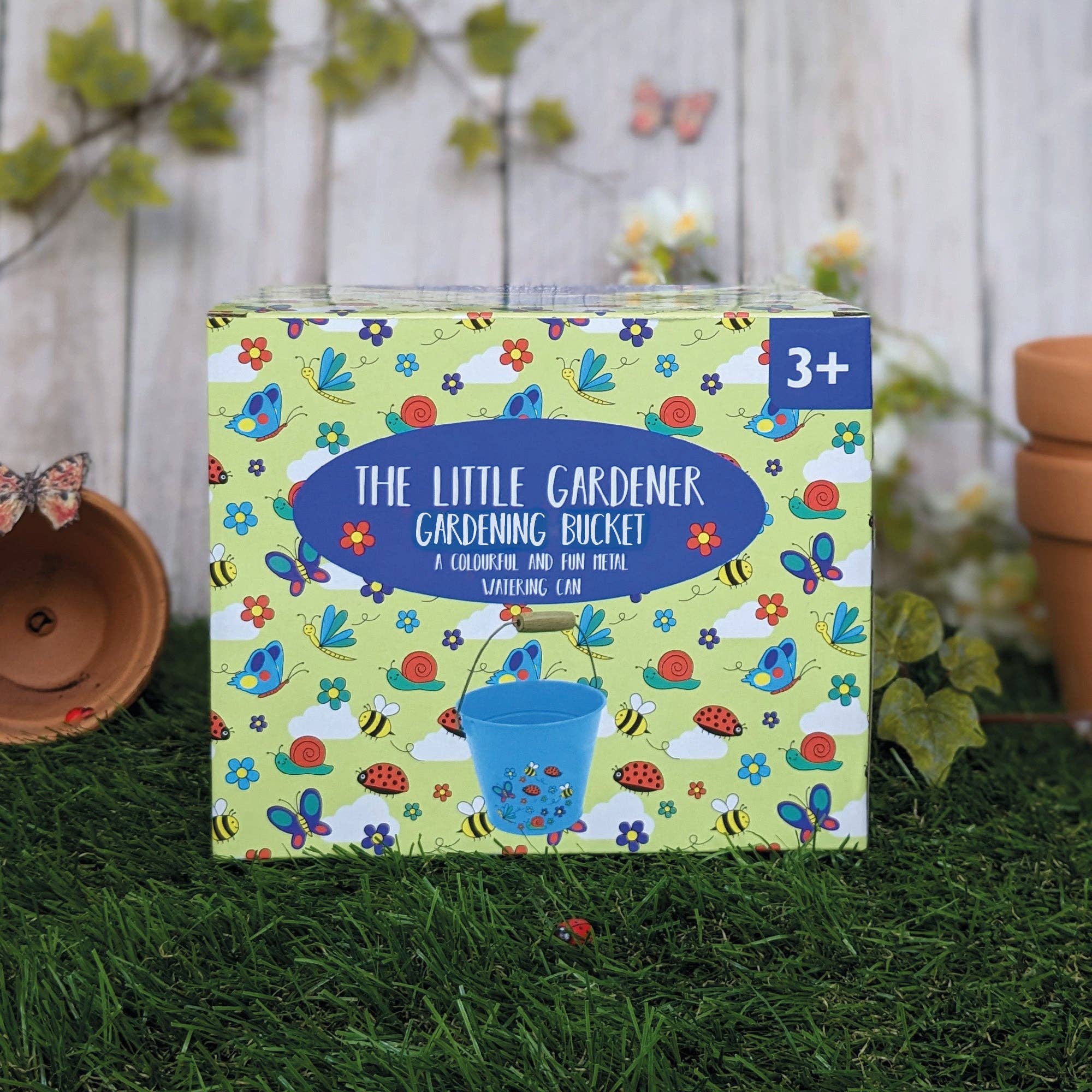 Robert Frederick Ltd – wholesale Bucket/pail – Kids – The Little Gardener Children's Metal Bucket1