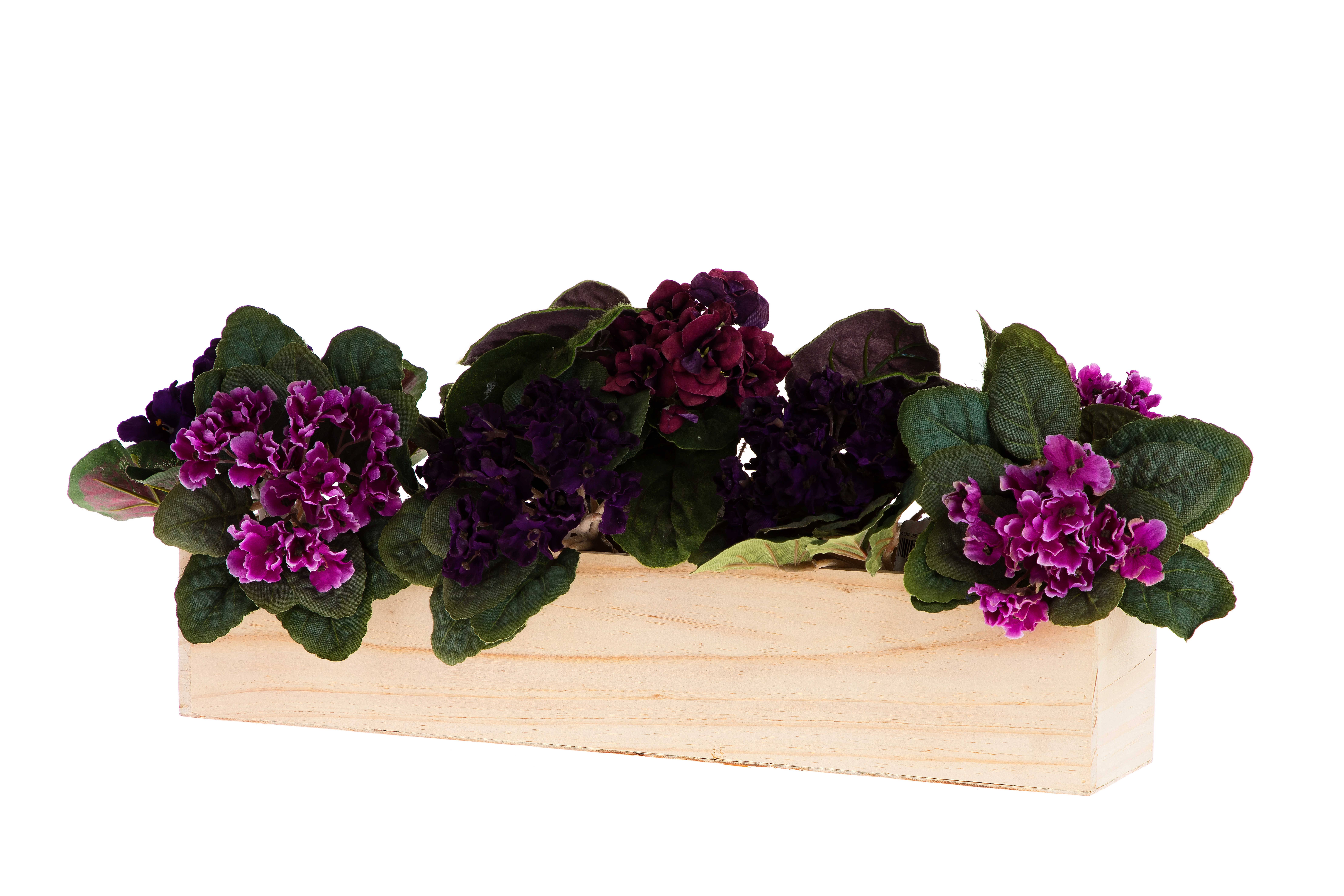 UNIMIX FLORAL - Wholesale Planter Box - Wood Planters/Containers 20"x4"6