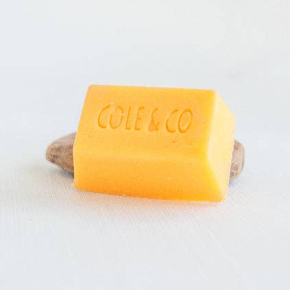 Cole & Co – wholesale Bar Soap – Unwrapped Mandarin & Black Pepper log0