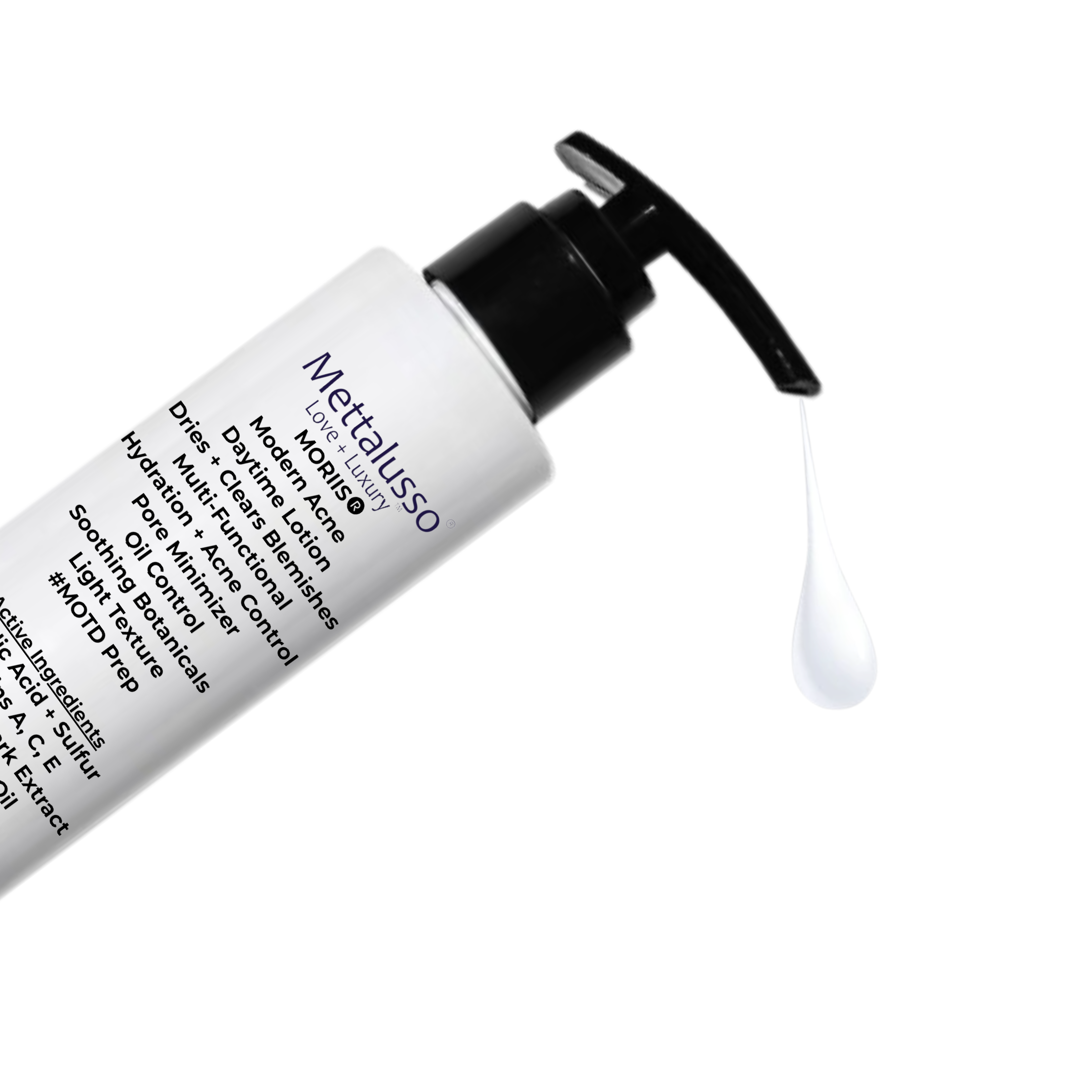 Mettalusso Inc - Wholesale Acne/Hydrocolloid Patch - Mettalusso MORIIS Modern Acne + Anti-Oxidant Hydrating Skincare Lotion3