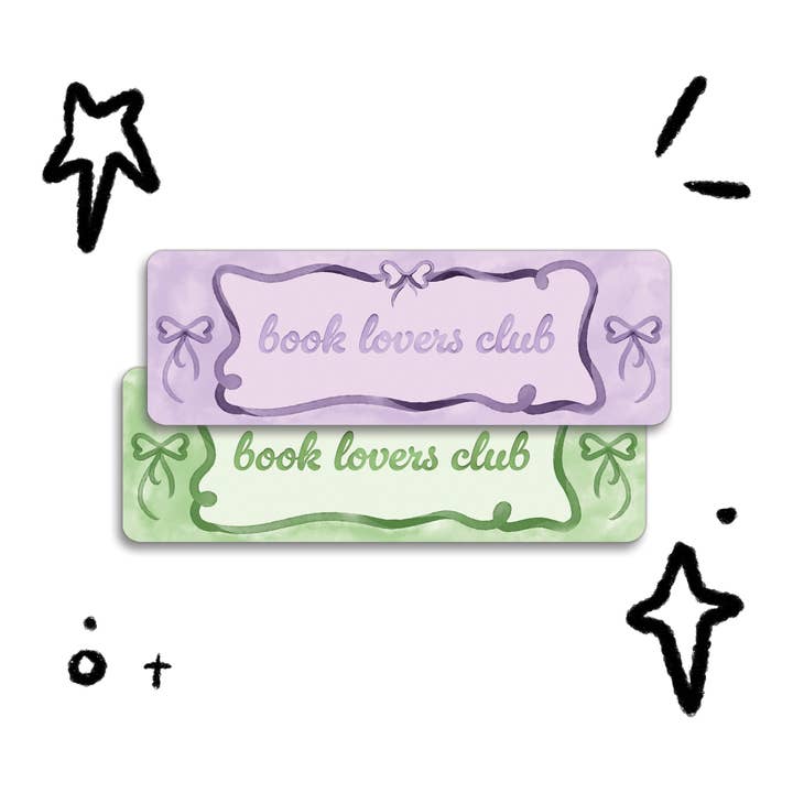 Book Lovers Club Bookmark for wholesale by Astraea Amour