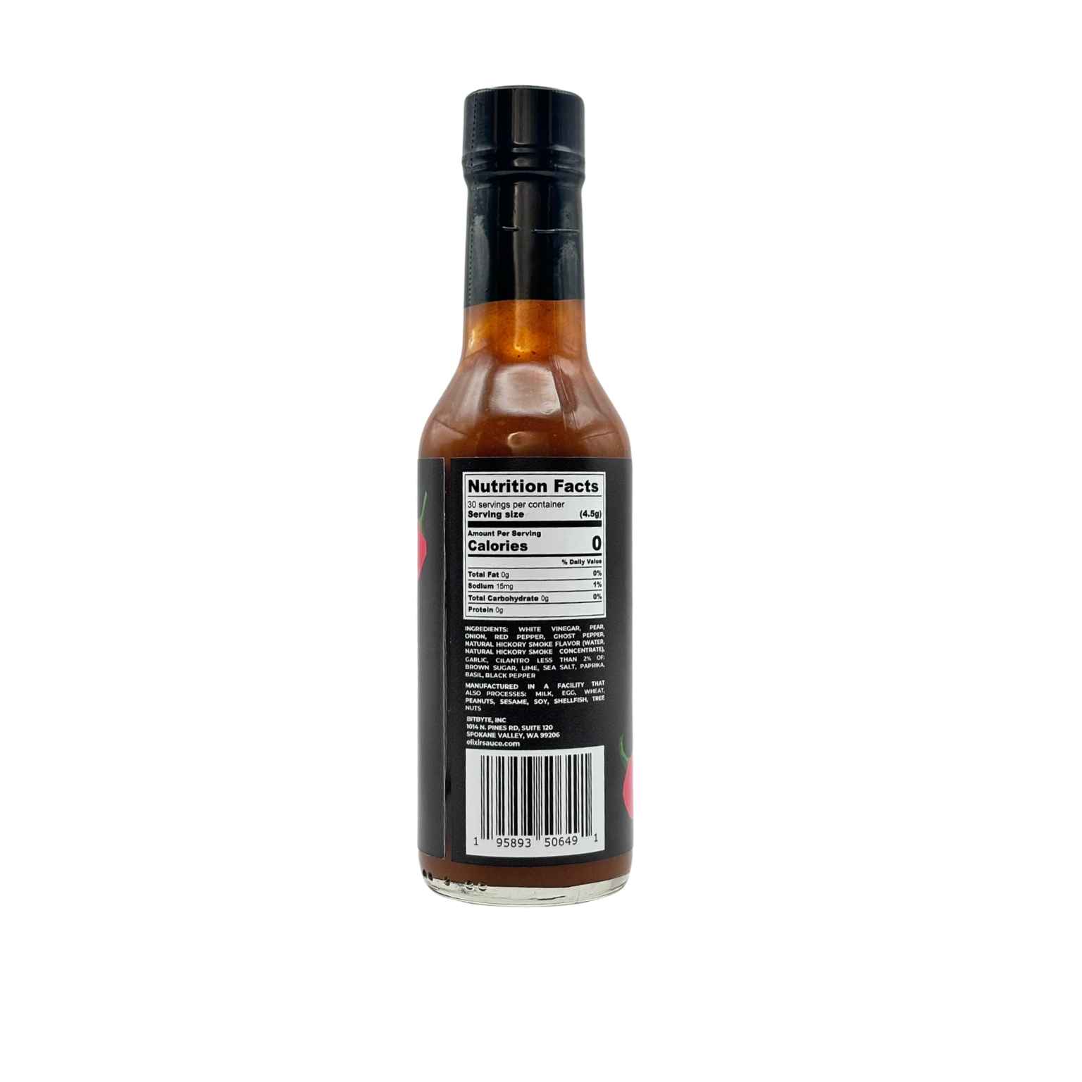 Elixir Sauce Co - Wholesale Hot Sauce - Elixir Sauce Co Smoky Ghost Hot Sauce2