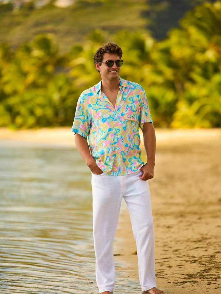 Multi The St. Lucia - Short Sleeve Shirt for wholesale on Faire4