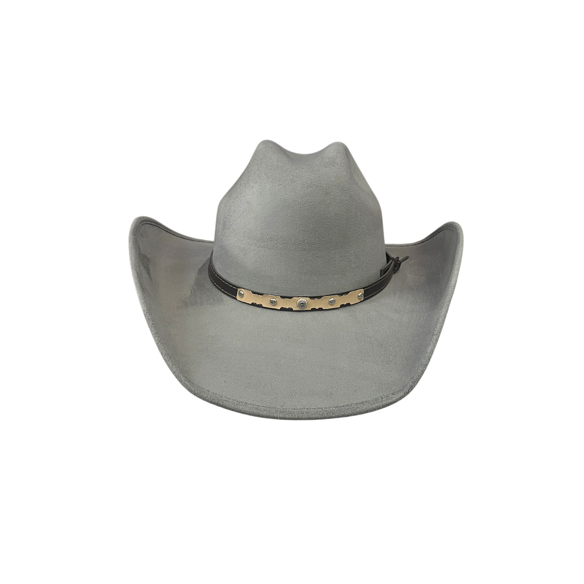 The Modern Cactus Co - Vente Chapeau de cowboy – unisexe - Chapeau de cowboy western en suède végétalien unisexe17