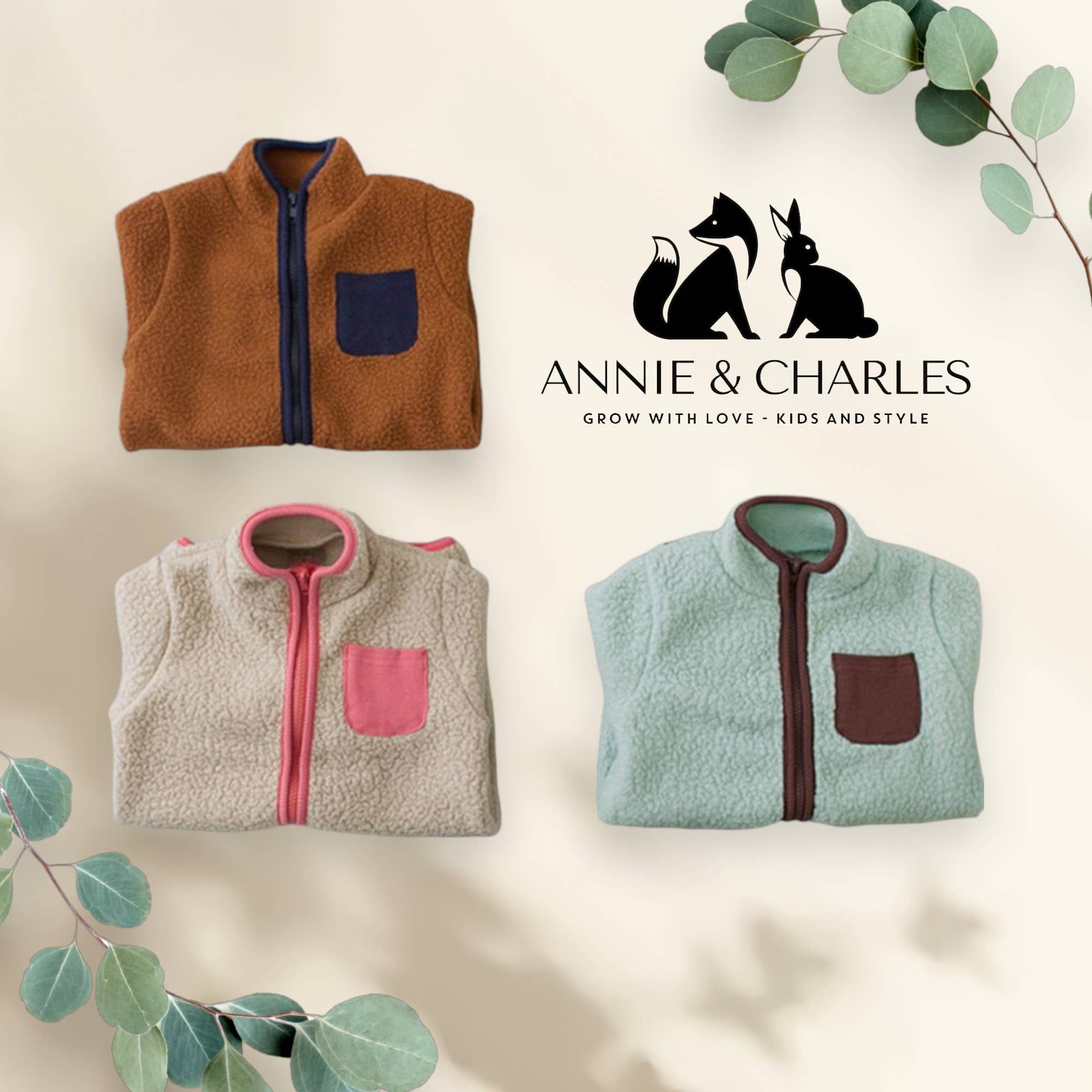 Annie & Charles – wholesale Jumpsuit – Baby – Annie & Charles® fleece suit10