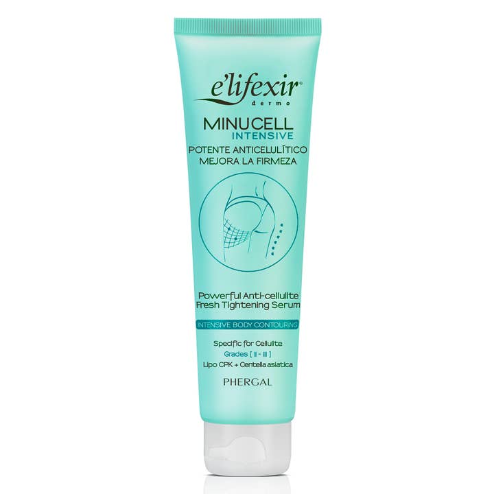 Siero riducente anticellulite intensivo Elifexir Minucell per la vendita all'ingrosso da parte di Laboratorios Phergal