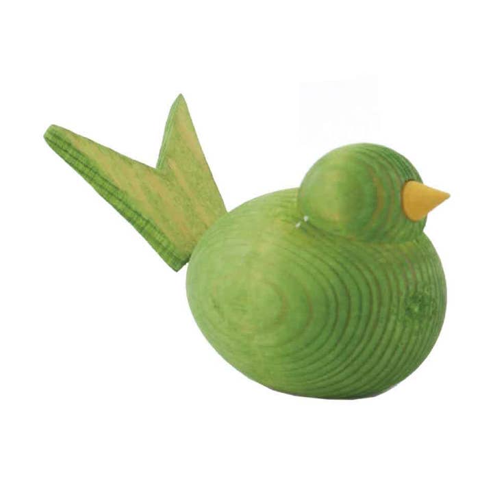 Swedish Wooden Bird - Green for wholesale by Cose Nuove