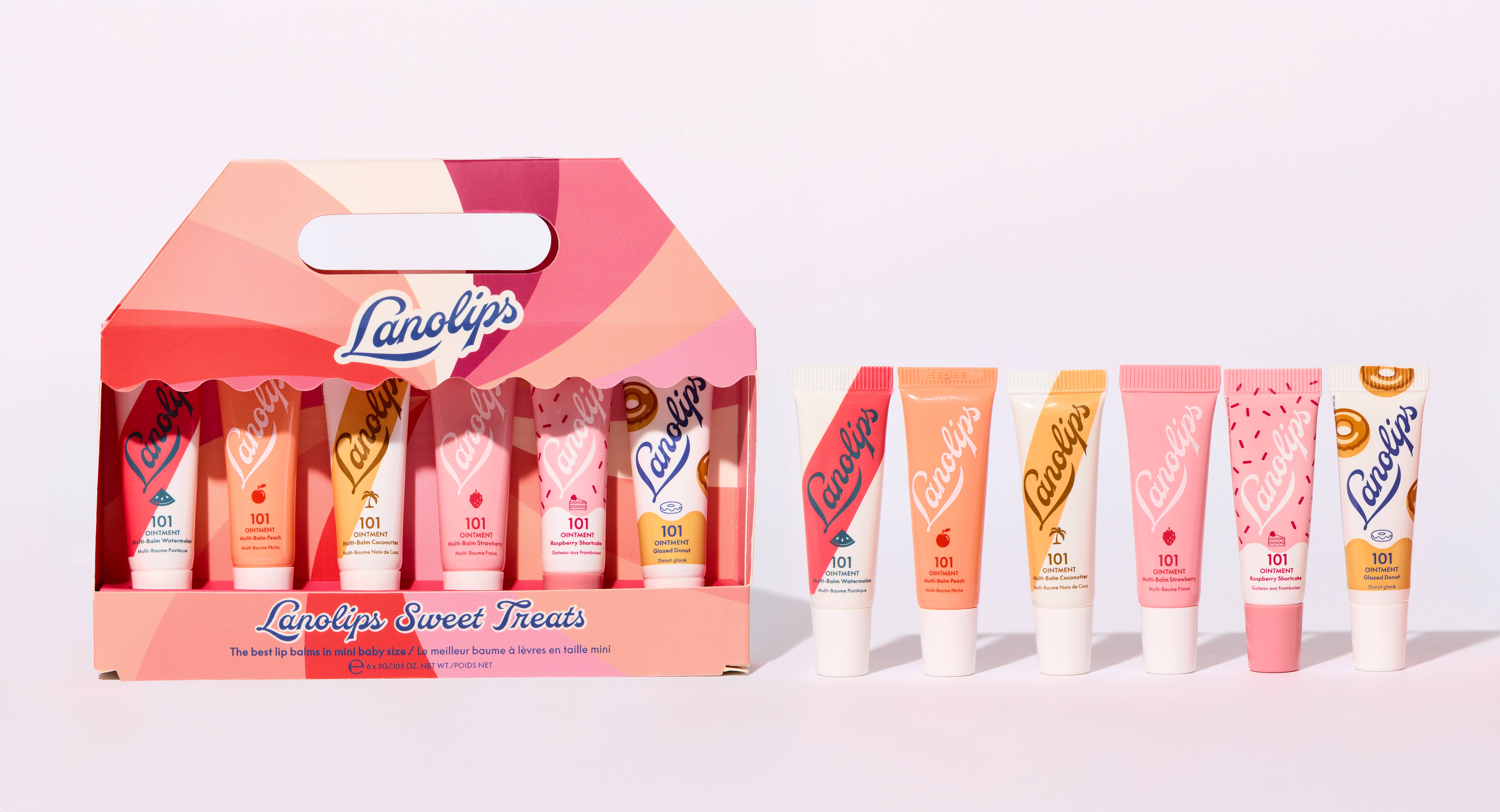 Lanolips - Wholesale Lip Balm Set - Sweet Treats