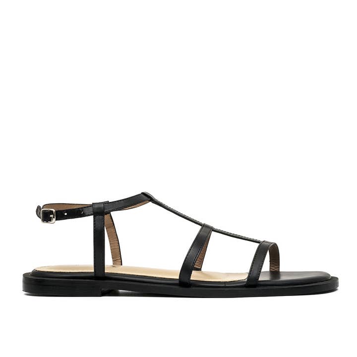 EMMA BLACK SANDALS for wholesale by ALTA