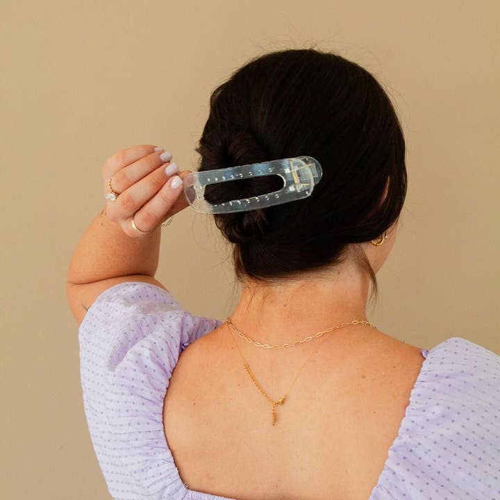 Shop Andi - Wholesale Hair Clip - Women's - Oversized Flat Claw Clip11