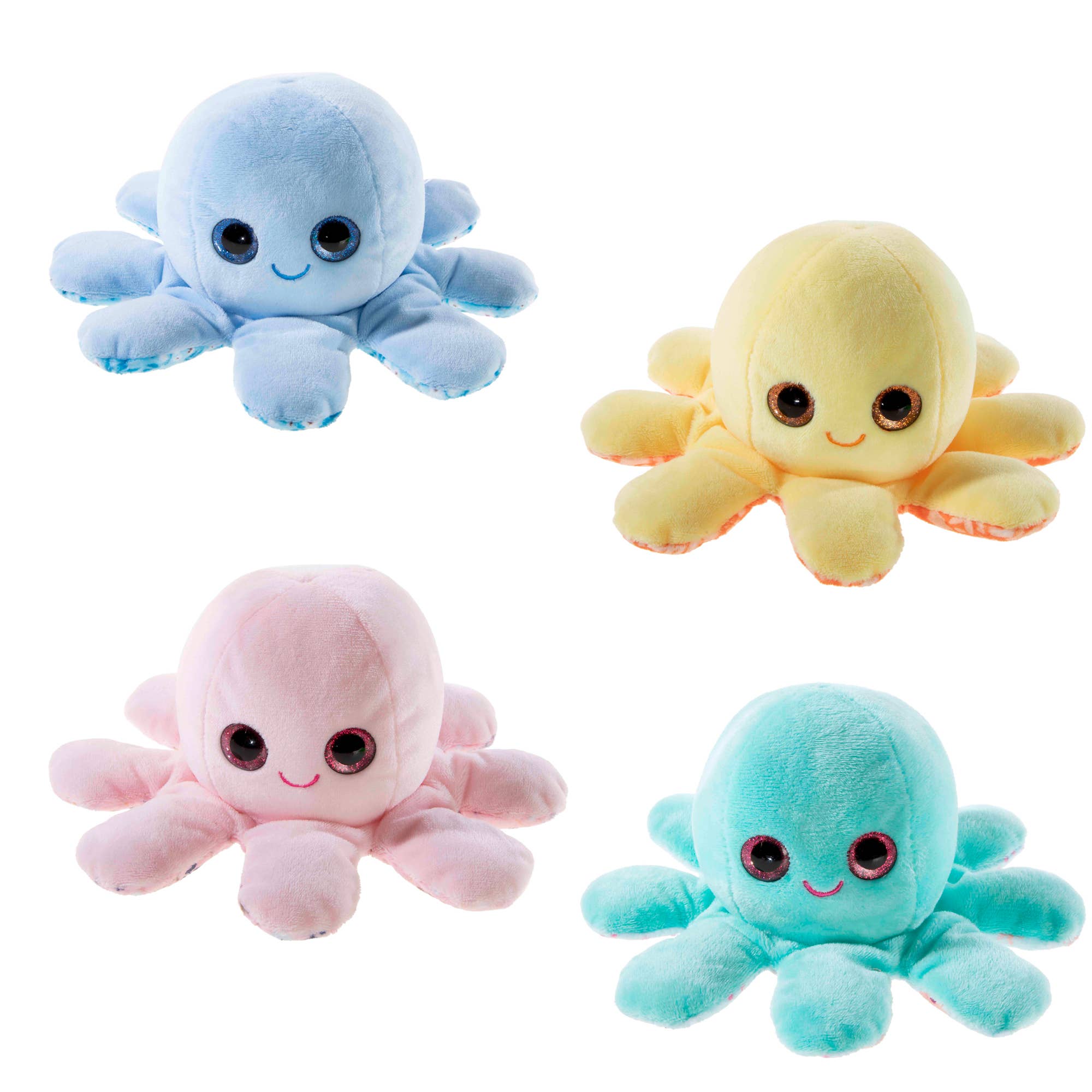 Heunec - Wholesale Stuffed/Plush Toy - Kids & Baby - Octopus Plush 4-Pack0
