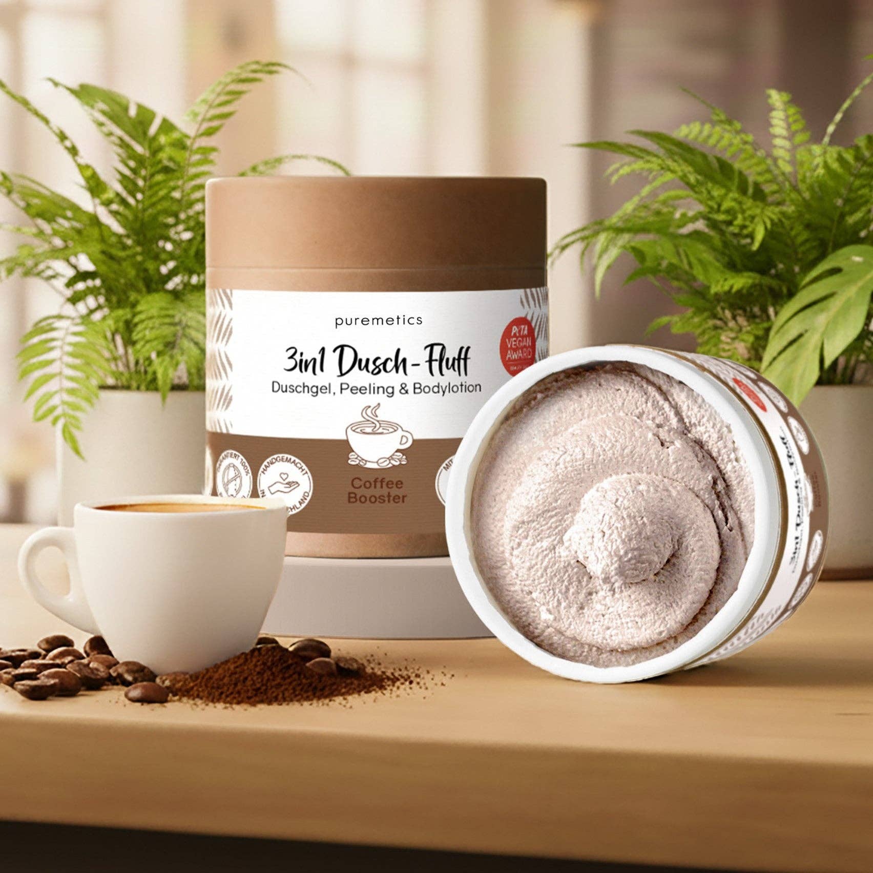 puremetics GmbH - Wholesale Body Wash/Shower Gel - 3in1 Shower Fluff 'Coffee Booster'1