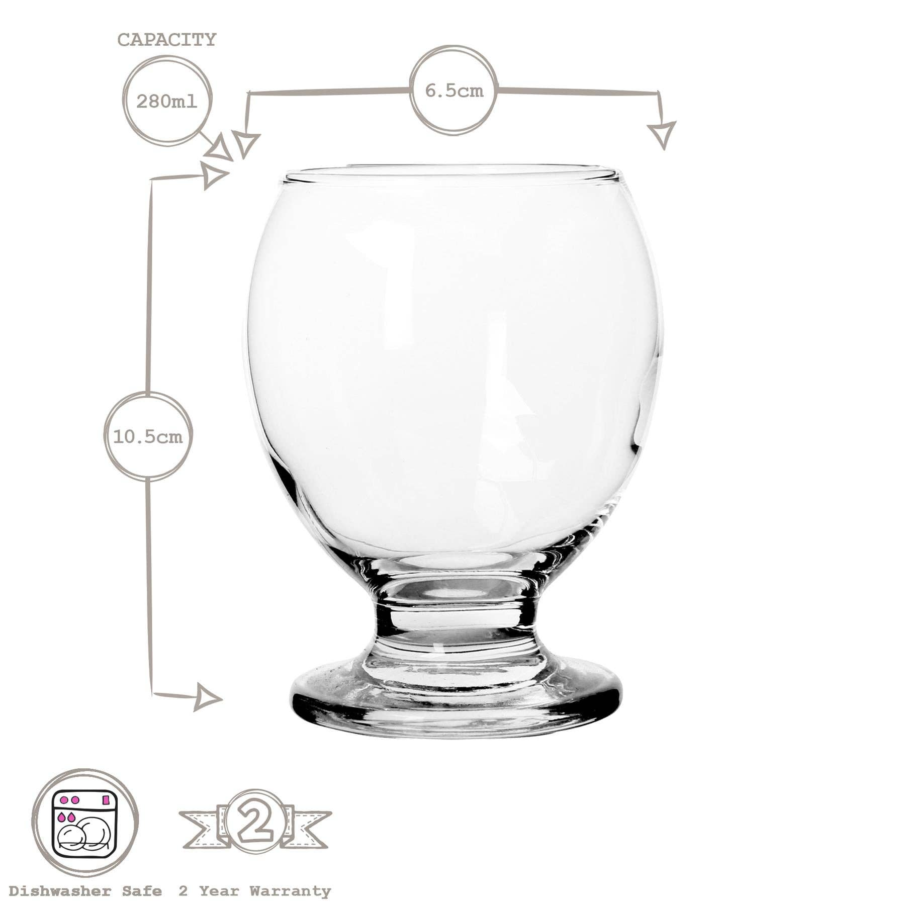 Rinkit Ltd – wholesale Cocktail/liquor glass – 280ml Nectar Glass Tumbler - By LAV4