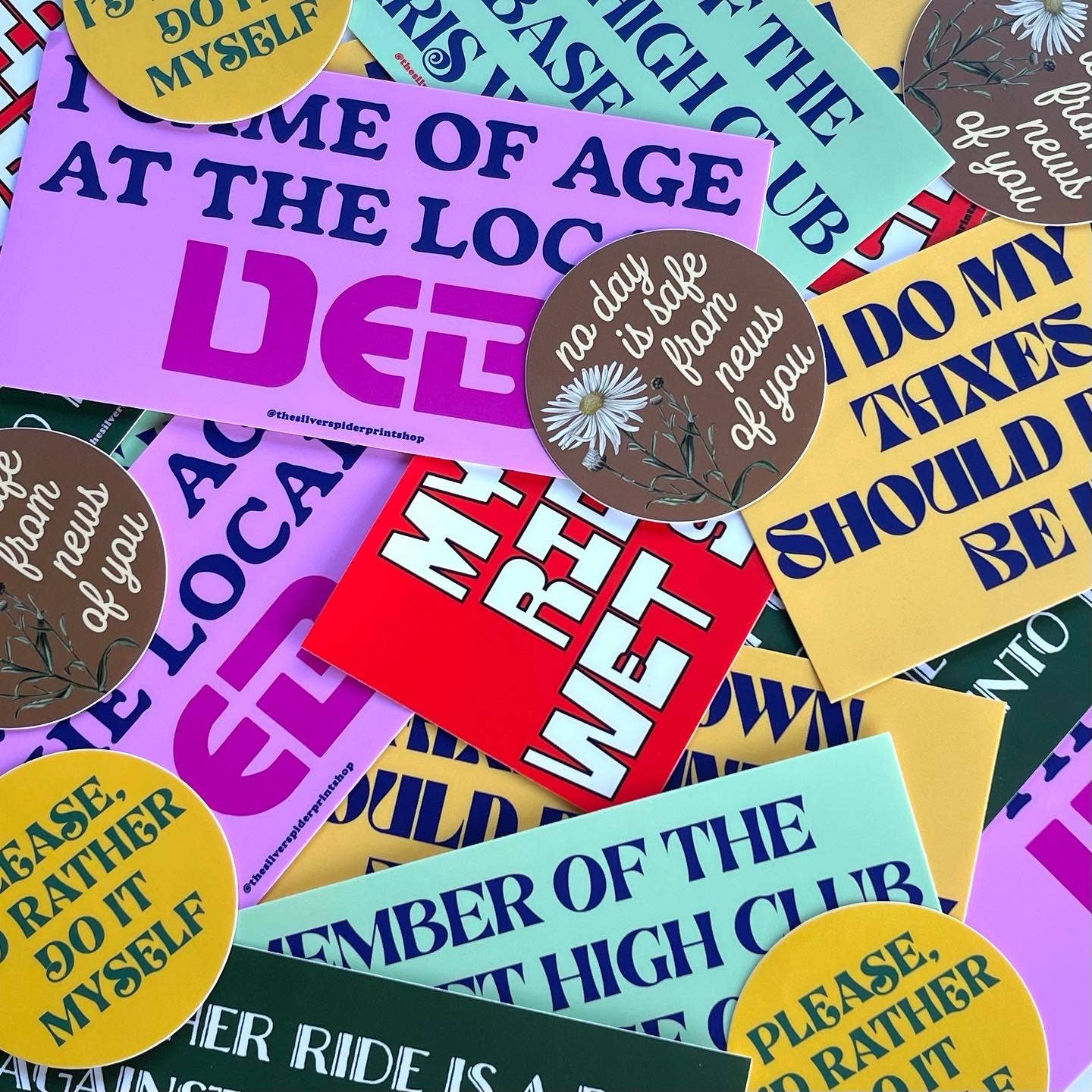 The Silver Spider - Wholesale Sticker - Boat against the Current quote Great Gatsby Bumper Sticker4