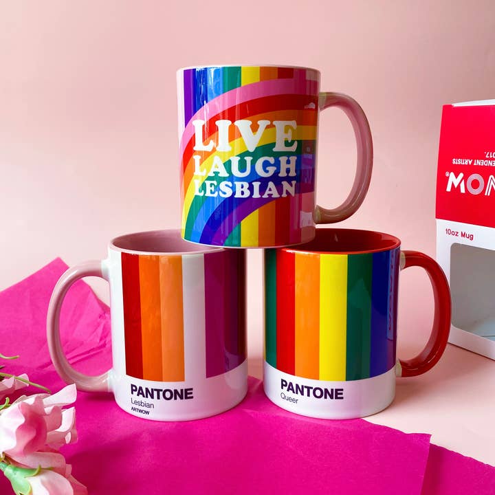 ART WOW - Wholesale Koffiemok - Mokken 'Pantone Queer LGBTQ+ gay cadeauartikelen'9