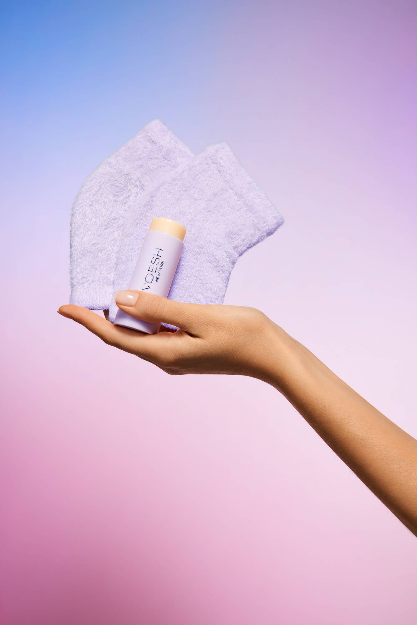 VOESH New York - Vente Masques pour les pieds - Chaussettes hydratantes pour talons - Violet3