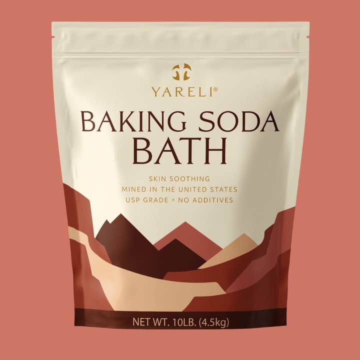Soothing Baking Soda Bath Soak for Dry Skin & Relaxation for wholesale by Yareli Wellness