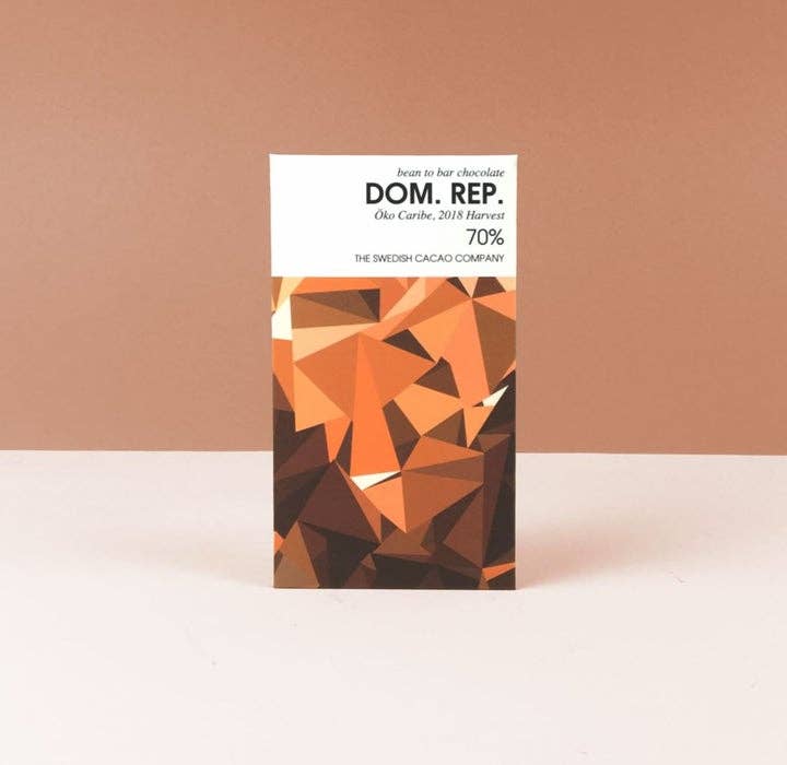 Svenska Kakao - Wholesale Chocolate Bar - Single Origin Dark Chocolate bar: Dominican Republic 70%2