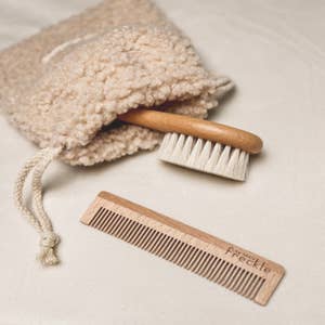 Wooden Baby Brush + Comb Set – Kiin ®