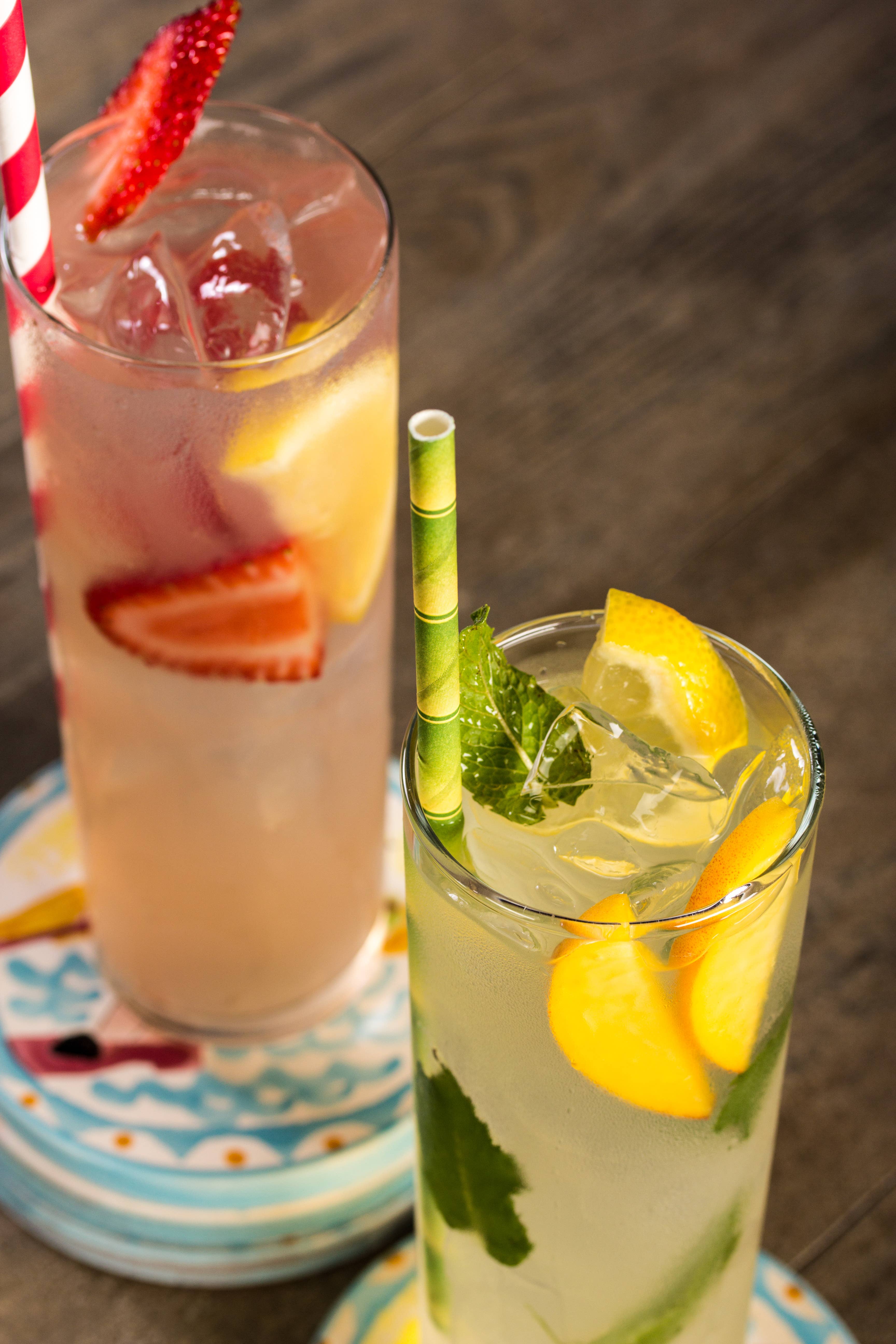 Sallie's Greatest - Wholesale Cocktail Mix/Syrup - 5 oz. Peach + Mint Simple Syrup5