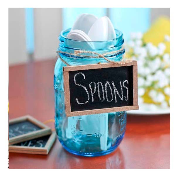 Factory Direct Craft - Wholesale Plant Pot - 2" x 3" Mini Chalkboards (Pack of 3)2