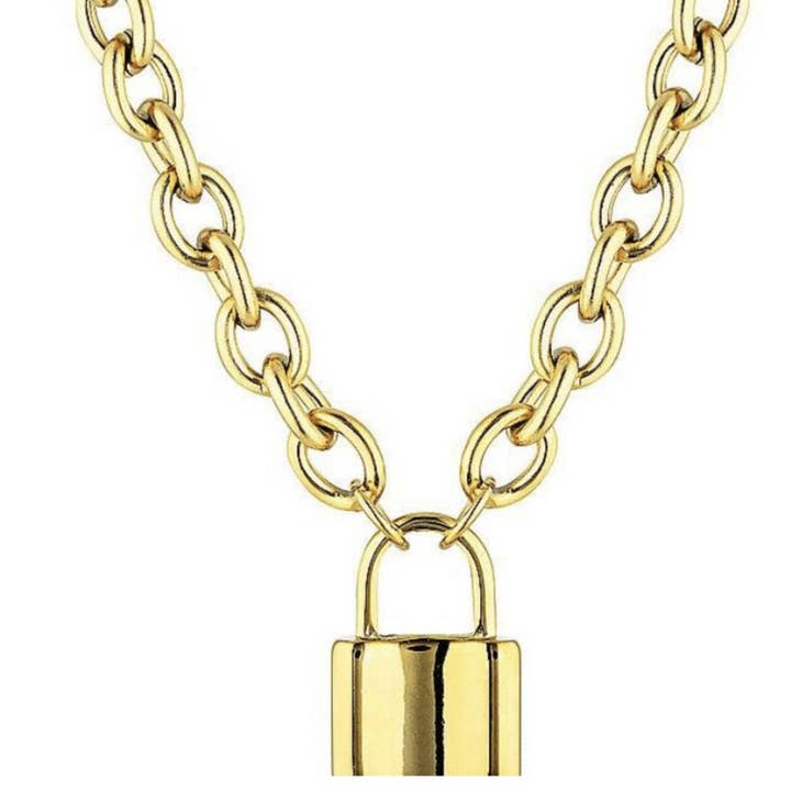 Collana con lucchetto per la vendita all'ingrosso da parte di Réalta