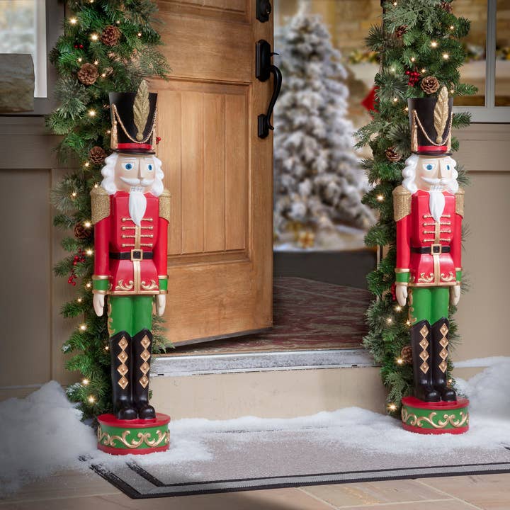 Haute Decor - Wholesale Holiday Nutcracker - 37 Inch Indoor/Outdoor Christmas Nutcracker