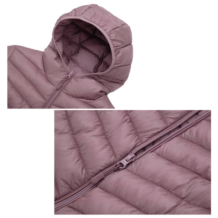 Rokka & Rolla - Wholesale Puffer Jacket - Women's - Women's Light Packable Puffer Jacket7