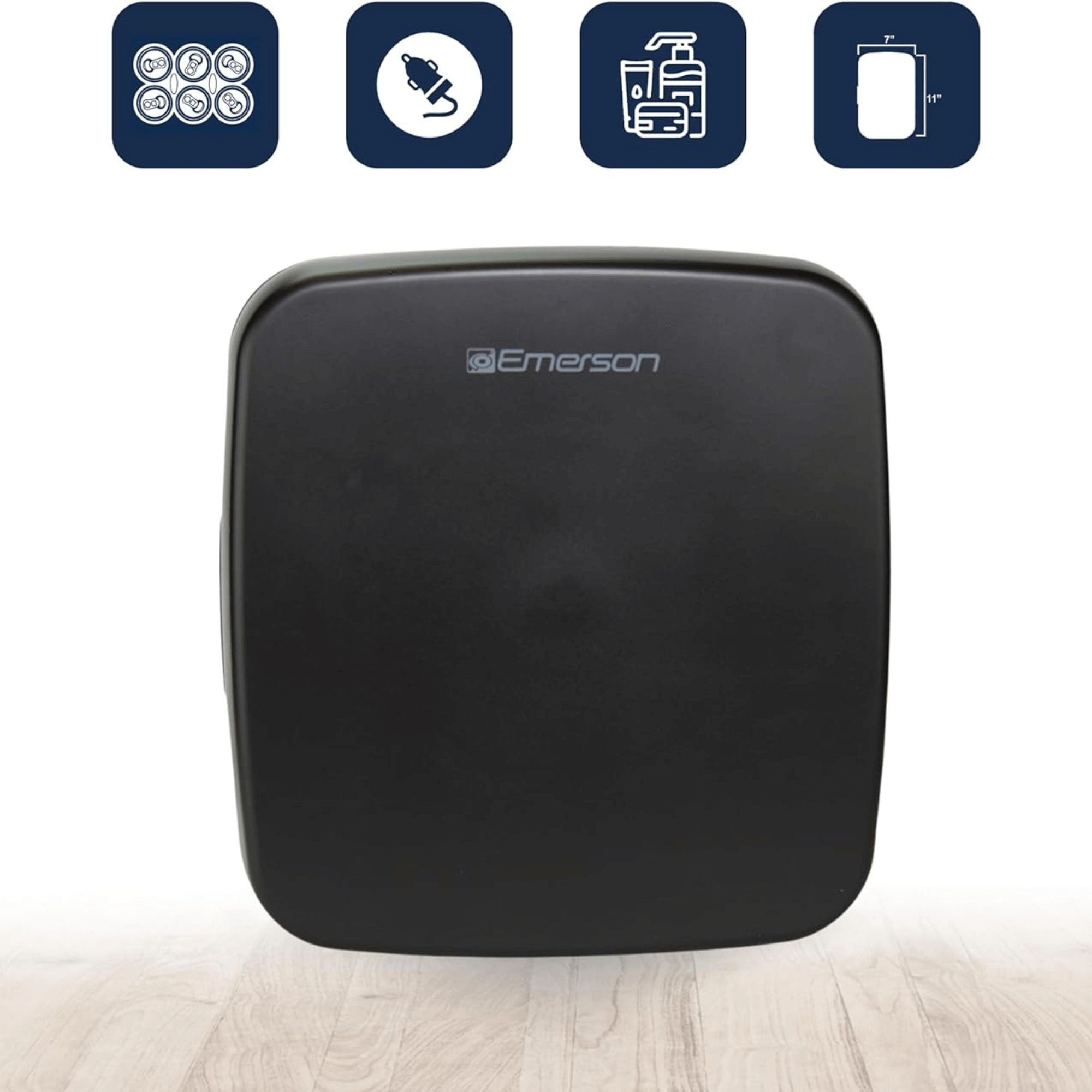 JupiterGear Home - Wholesale Portable/Mini Fridge - Emerson Portable Mini Fridge Cooler XL7