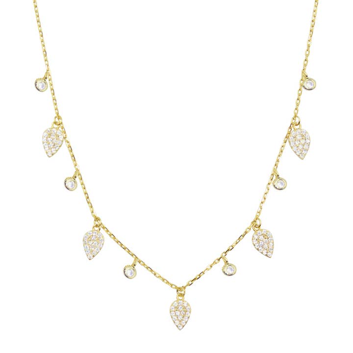 Collier Ras-de-Cou Reine avec Cristaux pour la vente par Kamaria Jewelry