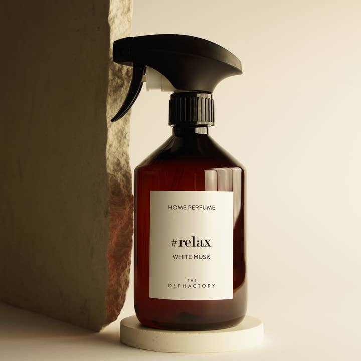 Spray per ambiente THE OLFACTORY WHITE MUSK 500 ml per la vendita all'ingrosso da parte di SEVENREEDS