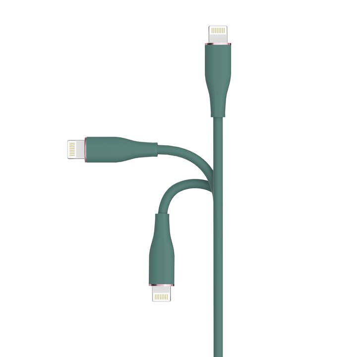 Apple MFi Certified Jelly Iphone Cable 10 FT Retail Pack for wholesale by LAX Gadgets
