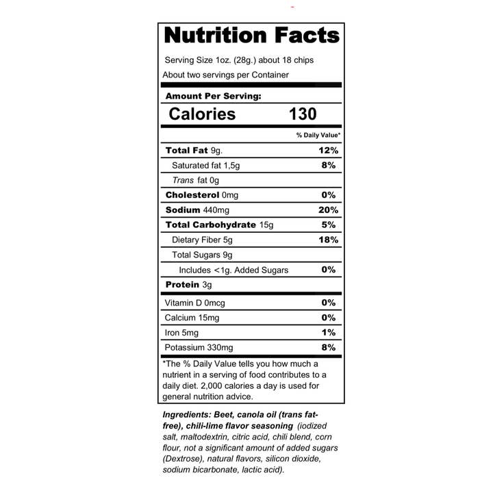 Delisnacks – Batatas fritas por atacado – Chips de Beterraba | Chili e Lima | Snack Saudável | Vegan | Sem Glúten2