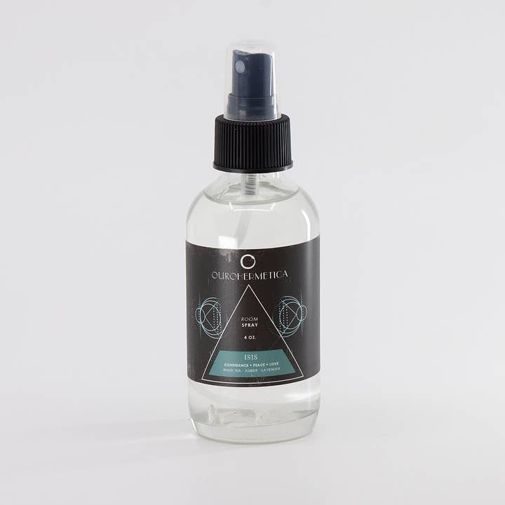 Isis Ritual Room Spray with Quartz for wholesale by OuroHermetica