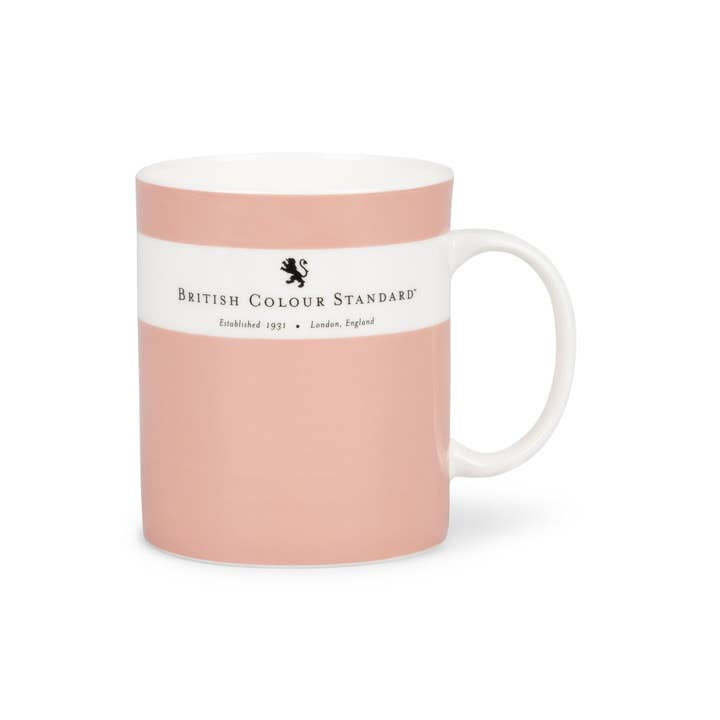 BRITISH COLOUR STANDARD – wholesale Coffee mug – Colour Dictionary Mug - Old Rose3