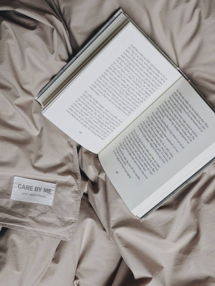 Draps DREAM en coton biologique popeline pour la vente par CARE BY ME