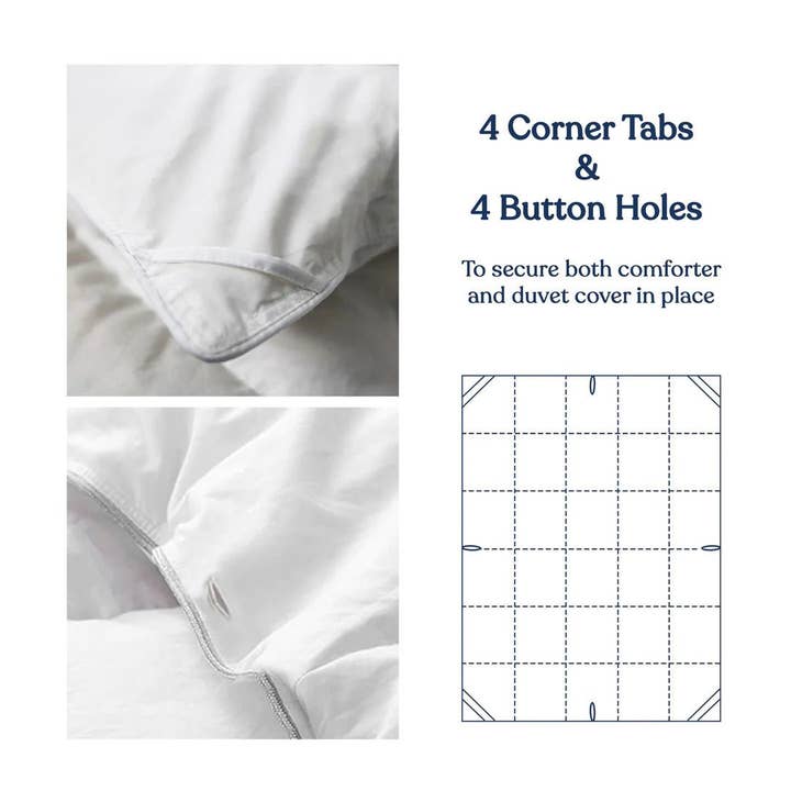 Delara - Wholesale Duvet Cover - Organic Cotton Duvet Set & Insert Bundle3