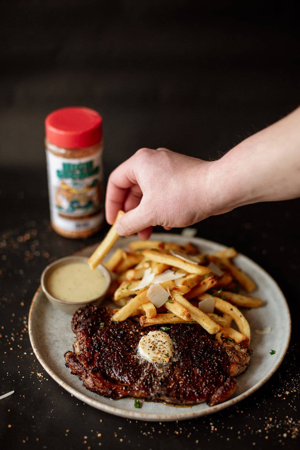 CornCookers BBQ Products - Wholesale Rub - High Steaks $20 Chef Collab Steak Rub4