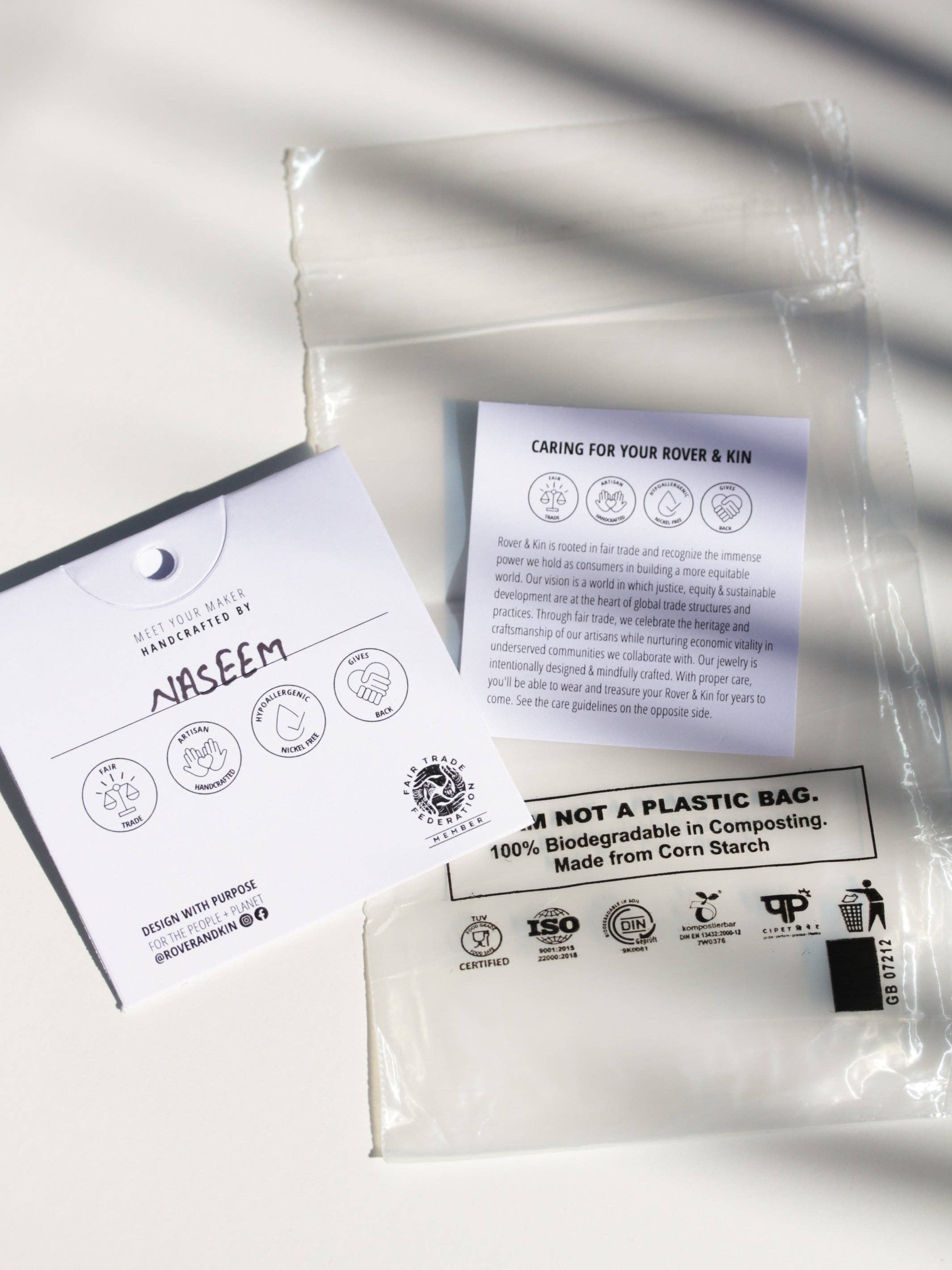 Rover & Kin – wholesale Hängande örhängen – Havsglas mobila örhängen - Sunshine Day6