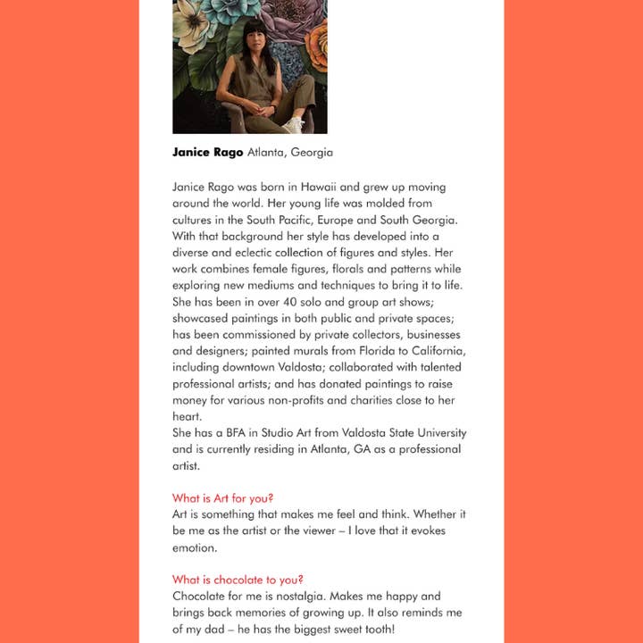 Dar Chocolate - Vendita all'ingrosso Barretta di cioccolato - Barre d'Arte: Barretta di Cioccolato Fondente 72% Ibisco Vegana Biologica4